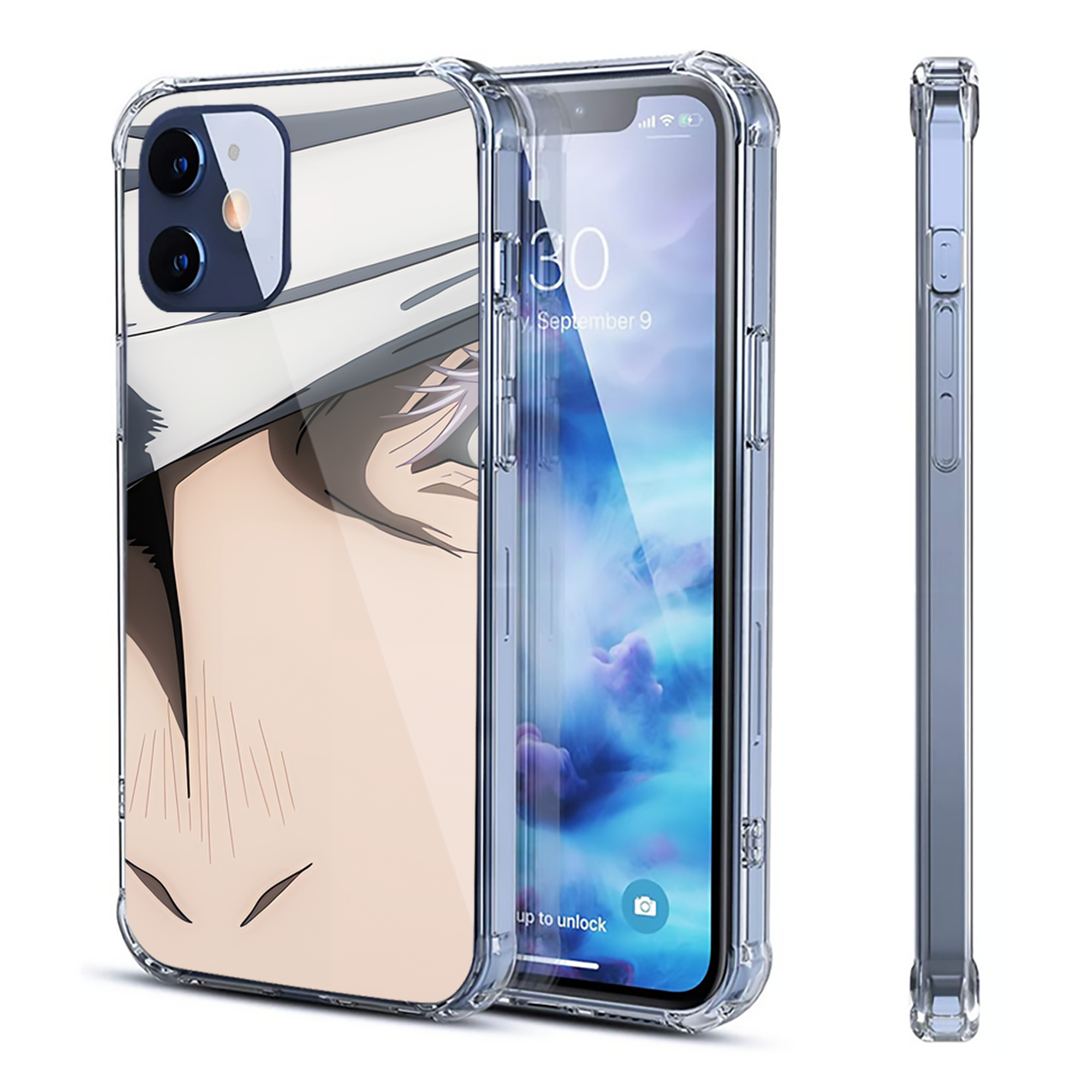 （画像用） SPY×FAMILY间谍家家酒 【iPhone 12シリーズ対応】透明スマホケース（クリアソフトケース）